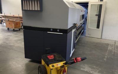 Large format printer relocation from Würzburg to Veldhoven
