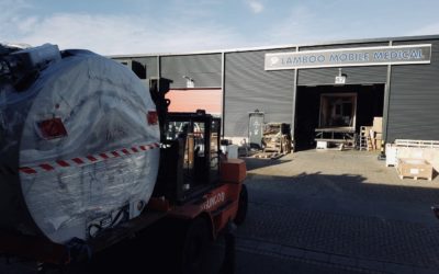 From one trailer to another with medical precision